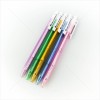 Quantum ปากกาลูกลื่น กด 0.5 SKATE RAINBOW 0.5 <1/50> สีน้ำเงิน